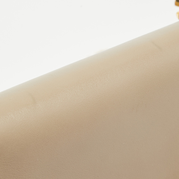 CHLOE Grey Leather and Suede Medium Drew Shoulder Bag - Picture 7 of 8